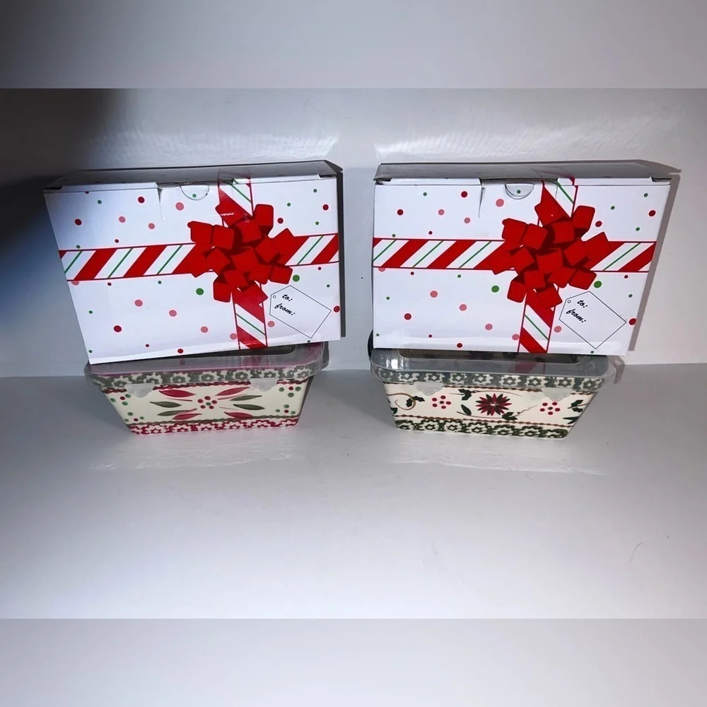 Temptations , NWT, 2 ceramic old‎ world, holiday floral, 12 ounce mini …